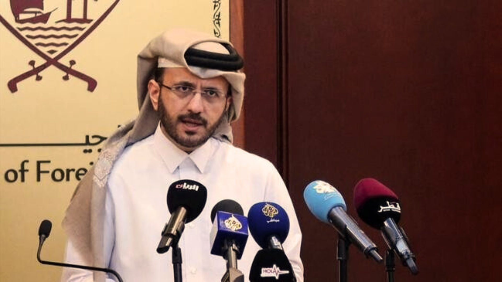 কাতার পররাষ্ট্র মন্ত্রণালয়ের মুখপাত্র মাজেদ আল-আনসারি 